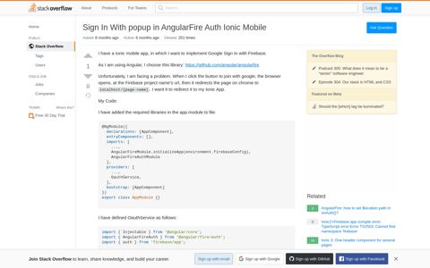 Sign In With popup in AngularFire Auth Ionic Mobile - Stack ...