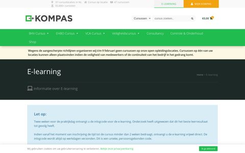 E-learning - Kompas Veiligheidsgroep B.V.