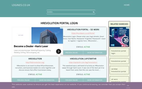 hrevolution portal login - General Information about Login