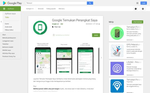 Google Temukan Perangkat Saya - Aplikasi di Google Play