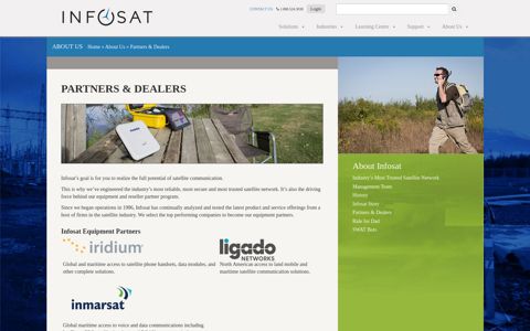 Partners & Dealers - Infosat Communications