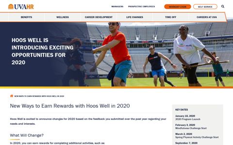 New Ways to Earn Rewards with Hoos Well in 2020 | UVA HR