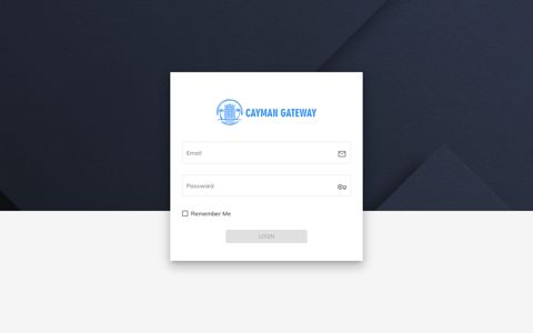 Cayman Gateway Customer Portal