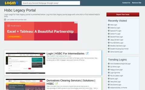 Hsbc Legacy Portal - Loginii.com