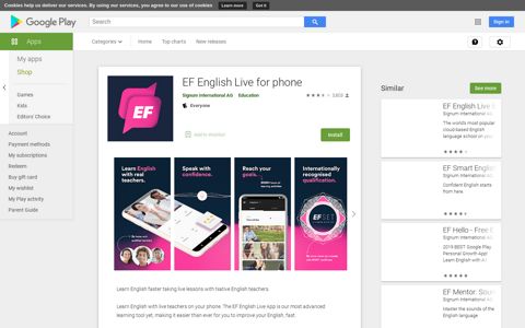 EF English Live for phone - Apps on Google Play