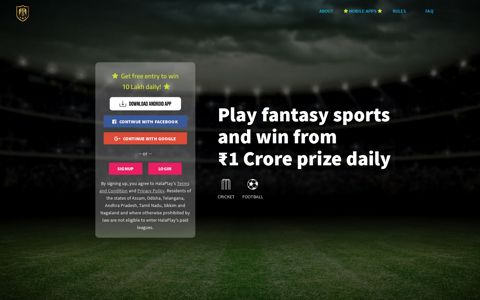 HalaPlay - Play Fantasy Cricket, Football & Kabaddi and Win ...