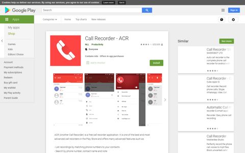 Call Recorder - ACR - Apps on Google Play