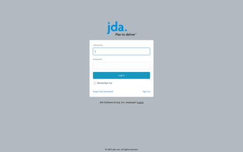 Login | Blue Yonder Success - JDA Support