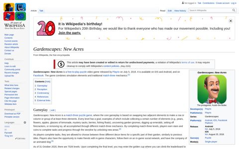 Gardenscapes: New Acres - Wikipedia