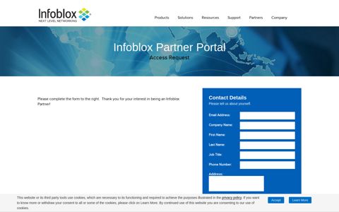 Infoblox Partner Portal