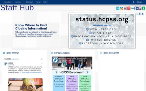 HCPSS Staff Hub