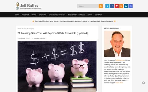 21 Amazing Sites That Will Pay You $100+ Per Article [Updated]