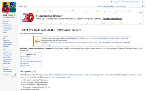 List of free-trade zones in the United Arab Emirates - Wikipedia