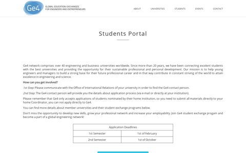 Students Portal - Ge4