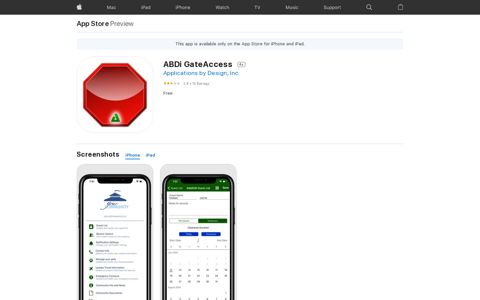 ‎ABDi GateAccess on the App Store