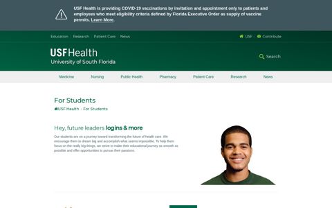 For Students | USF Health