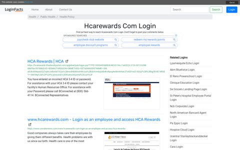 Hcarewards Com - HCA Rewards | HCA - LoginFacts