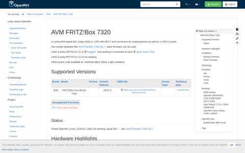 AVM FRITZ!Box 7320 [OpenWrt Wiki]