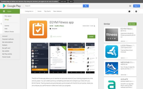 EGYM Fitness app - Apps on Google Play