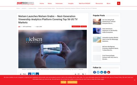 Nielsen Launches Nielsen Grabix - Next-Generation ...