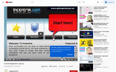 Incentria Registration - Sign Up - YouTube