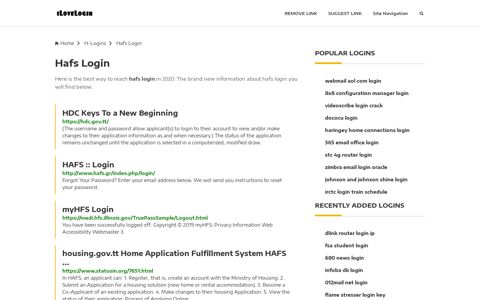 Hafs Login ❤️ One Click Access - iLoveLogin