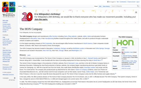 The HON Company - Wikipedia