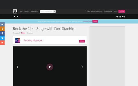 Rock the Next Stage with Dori Staehle 05/03 by Positive Network ...