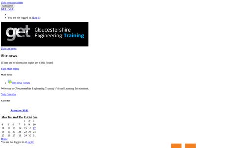GET - VLE - Gloucestershire Engineering Training