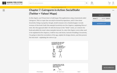 Chapter 7. Cairngorm in Action: SocialStalkr (Twitter + Yahoo ...