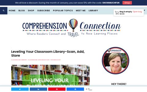 Leveling Your Classroom Library-Scan, Add, Store ...