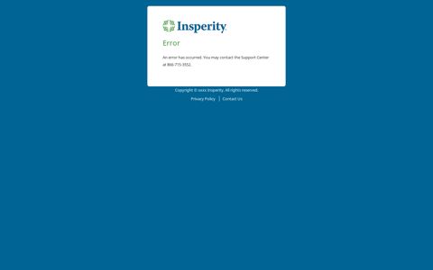 Login - Insperity Portal