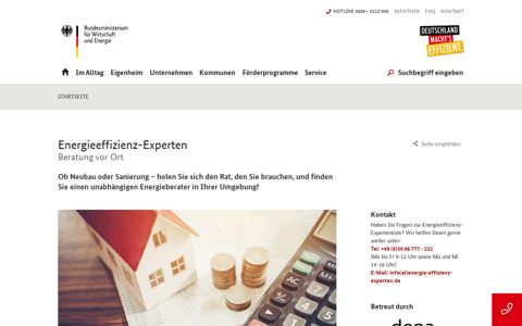 BMWi - Energieeffizienz-Experten - Deutschland Machts Effizient