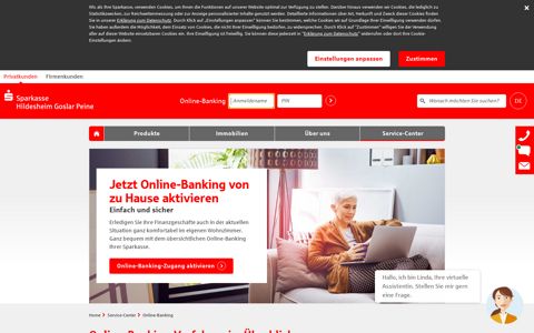 Online-Banking | Sparkasse Hildesheim Goslar Peine