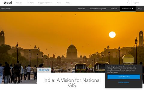 India: A Vision for National GIS - Esri
