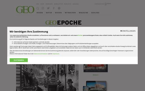 GEO Epoche: Das Magazin für Geschichte - [GEO]