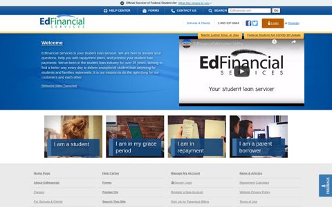 Welcome - Edfinancial Services