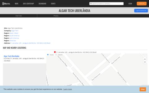 Algar Tech Uberlândia Data Center - Baxtel