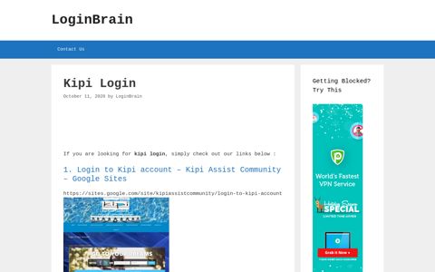 Kipi - Login To Kipi Account - Kipi Assist Community - Google ...