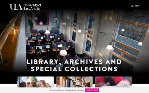 Home - Library - UEA