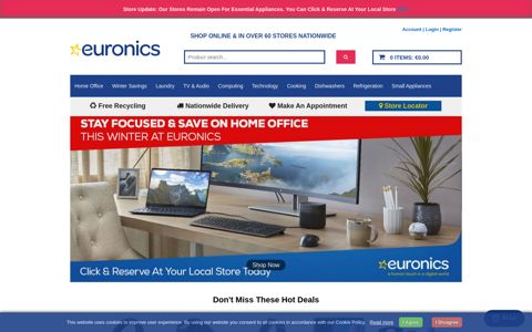 Euronics Ireland | TVs | Washing Machines | Laptops | Home ...
