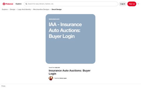 IAA - Insurance Auto Auctions: Buyer Login | Insurance auto ...