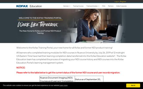 Welcome NDI Learners - Kofax Education