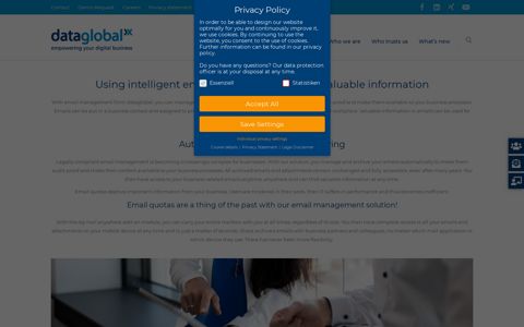 Email management - dataglobal GmbH
