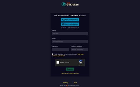 Register | GitKraken Account