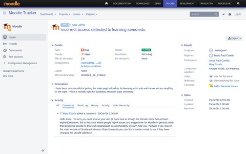 [#MDL-43753] incorrect access detected to learning.semo.edu ...