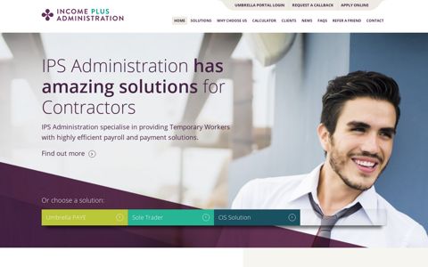 IPS Administration Home Page - IPS Administration