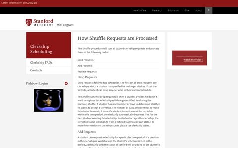 How Shuffle Works | MD Program | Stanford Medicine