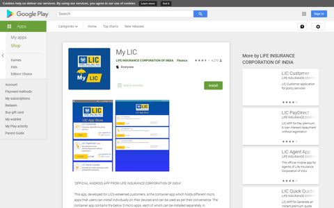 My LIC - Apps on Google Play