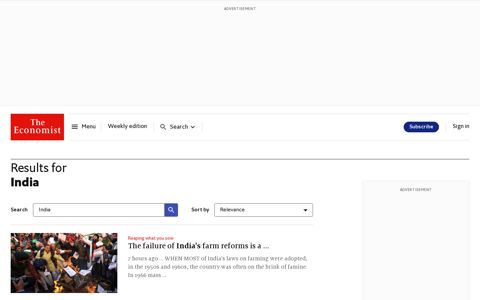 India | Economist - World News, Politics, Economics, Business ...